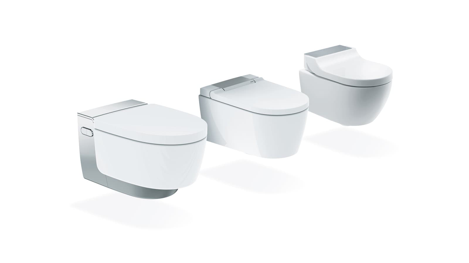 Einfache Dusch-WC-Reinigung Einfache Dusch-WC-Reinigung