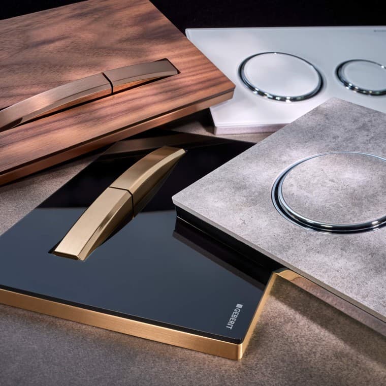 Geberit Drückerplatten der Reihe Sigma50 Geberit Drückerplatten der Reihe Sigma50