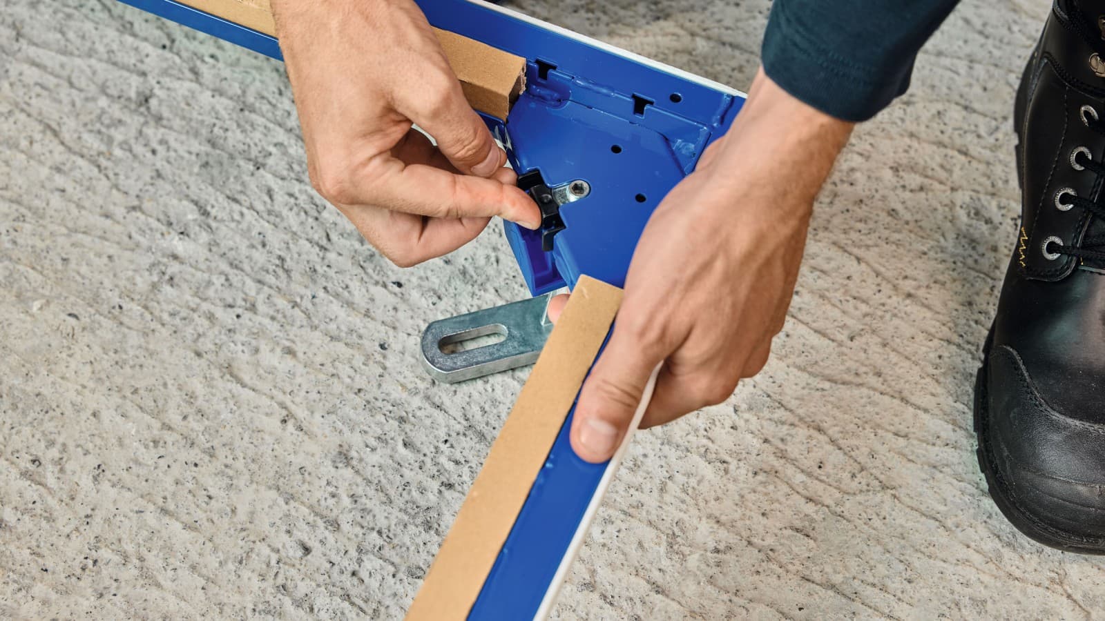 Pieds de support encliquetables Pieds de support encliquetables