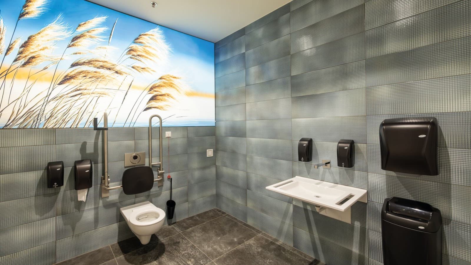 Bagno senza barriere architettoniche Bagno senza barriere architettoniche