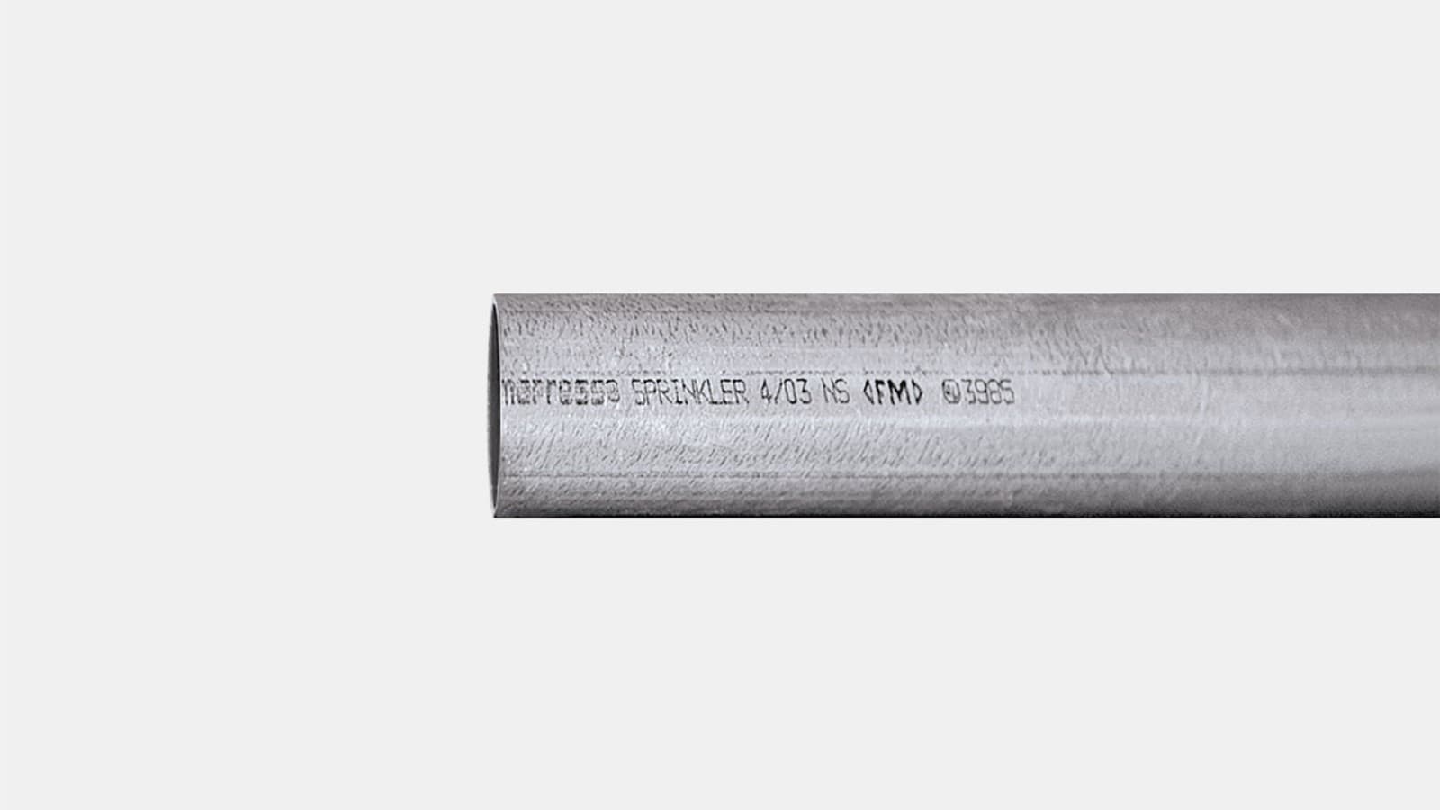 Tuyau Geberit Mapress acier carbone galvanisé à l'intérieur et à l'extérieur Tuyau Geberit Mapress acier carbone galvanisé à l'intérieur et à l'extérieur