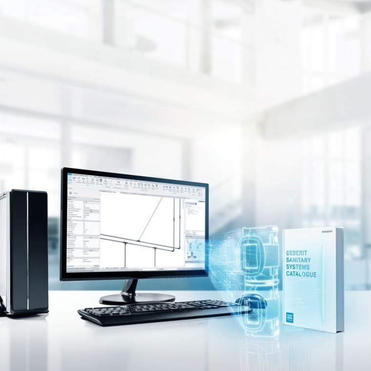 Bei der Planung von Geberit FlowFit ist auf die Daten Verlass Bei der Planung von Geberit FlowFit ist auf die Daten Verlass