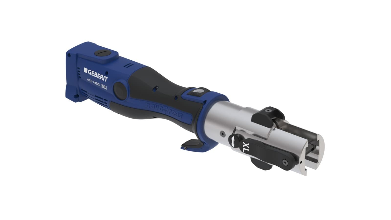 Geberit ACO 203XLplus für die Verpressung der grossen Dimension von Geberit Mapress Geberit ACO 203XLplus für die Verpressung der grossen Dimension von Geberit Mapress